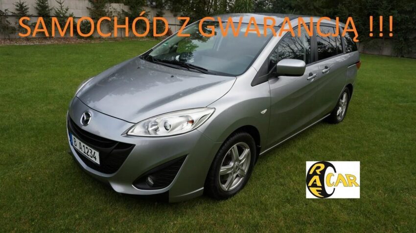 Mazda 5 z Niemiec piękna opłacona. Gwarancja