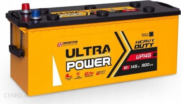 Megatex Akumulator Ultra Power 12V 145Ah 900A Mocna Ukrain Up 145