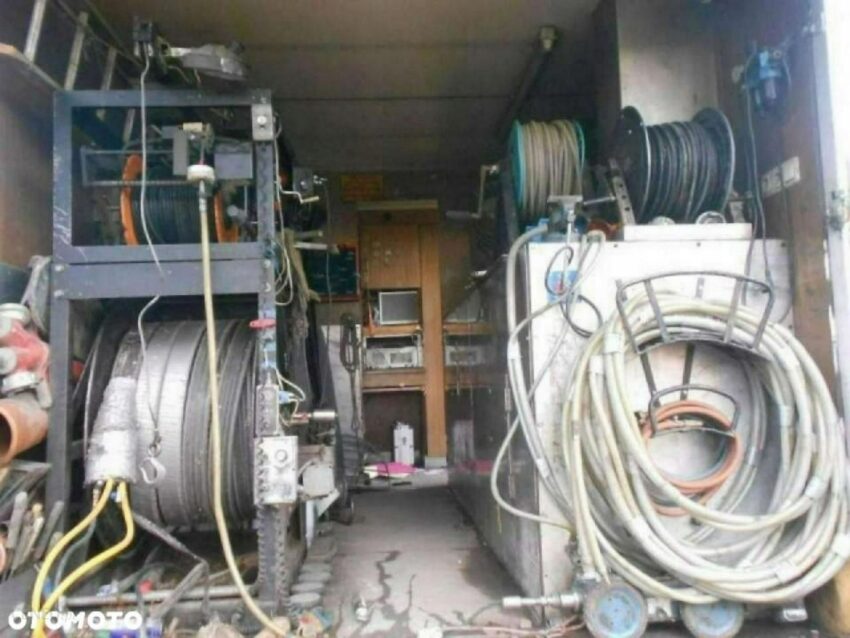 Mercedes 817 MB 817 Kanalizacja Wuko Kamera +