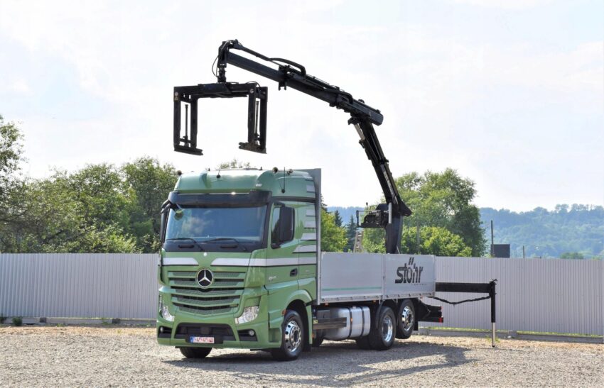 Mercedes Actros 2545 *Skrzynia 6,60 + ATLAS 125.2