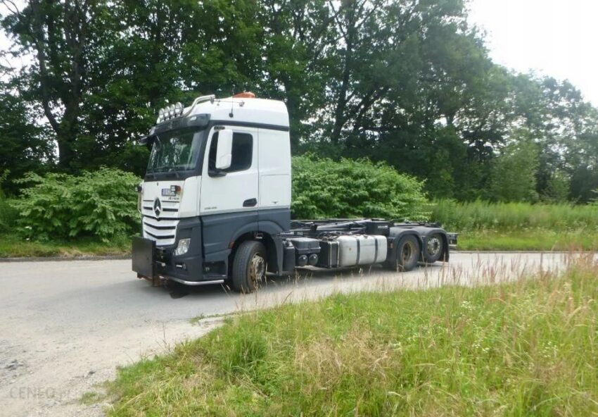 Mercedes-Benz Actros 2545 6×2 hakowiec BDF, se…
