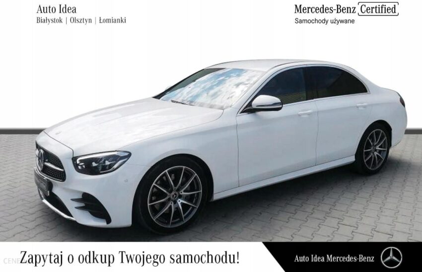 Mercedes-Benz E 220 kamera cofania, wirtualny kokp