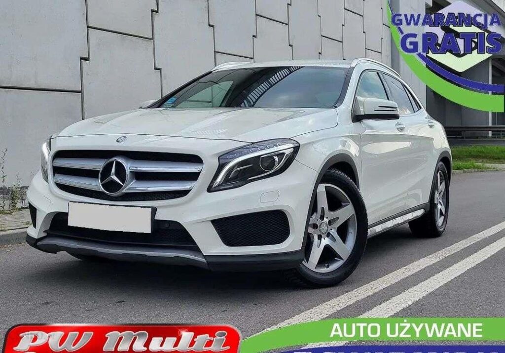 Mercedes-Benz GLA 4×4 Bezwypadkowy SALON PL AU…