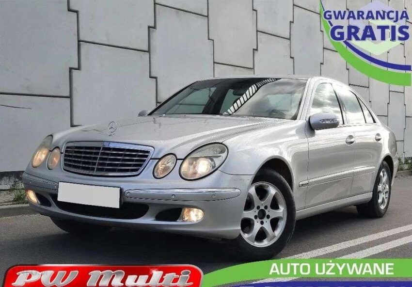 Mercedes-Benz Klasa E 1.8 Benzyna 163KM Bezwyp…
