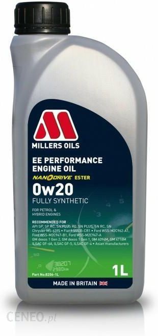 Millers Oils Ee Performance 0W20 1L