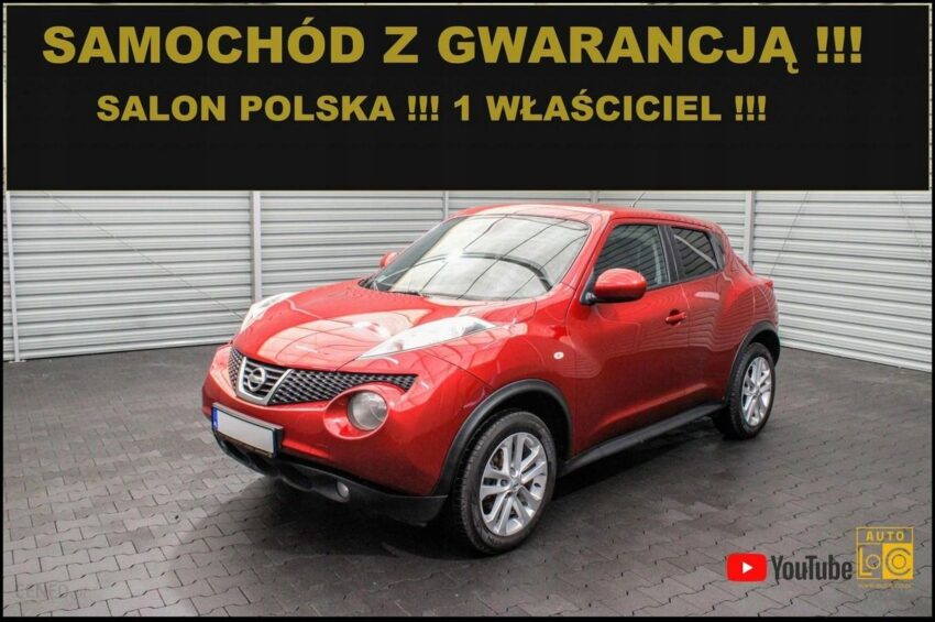 Nissan Juke TEKNA + Salon POLSKA + 1 Właściciel