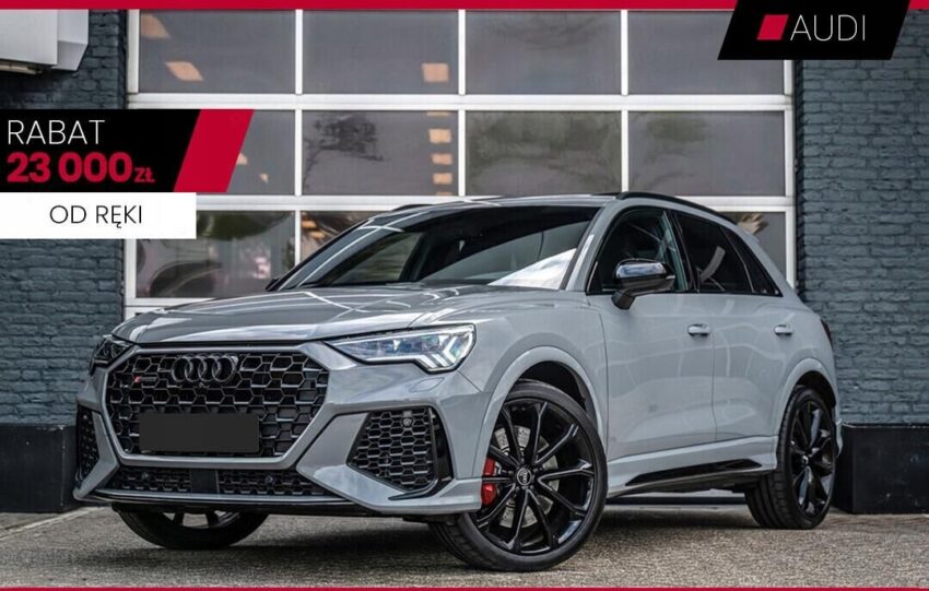 Od ręki – Audi Q3 2.5 (400KM) , RS Q3 , + Panorama