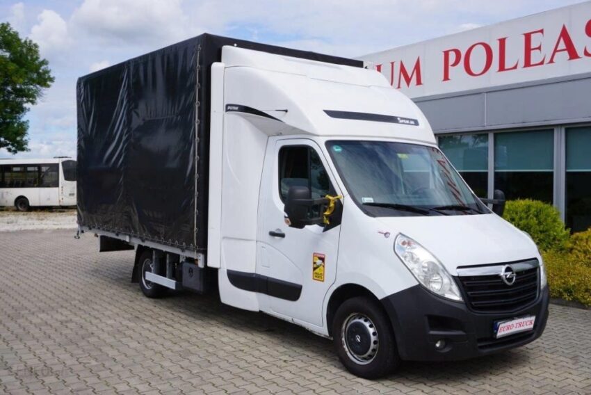 Opel Movano 1.rej 2020, Firanka 8 palet, 1wł