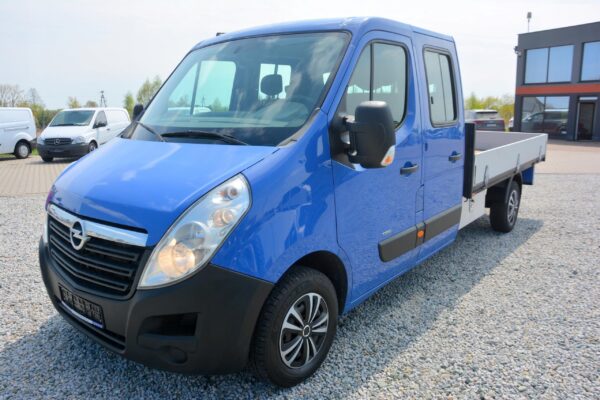 OPEL MOVANO 2,3 CDTI DOKA BRYGADÓWKA 7OSÓB 190T/KM