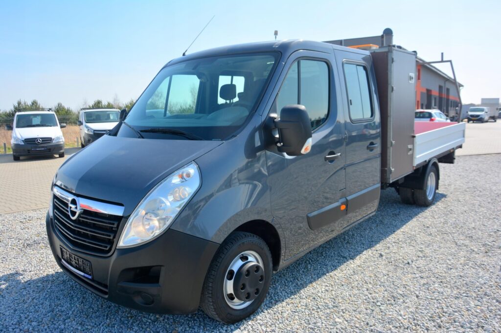 OPEL MOVANO 2,3 CDTI DOKA BRYGADÓWKA 7OSÓB MASTER