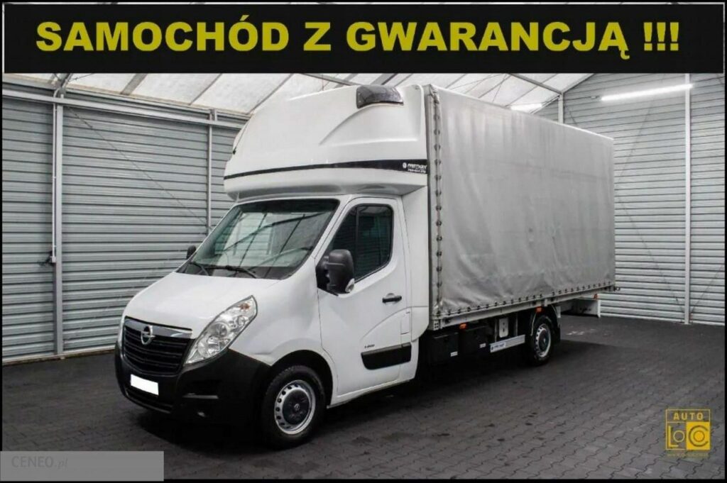 Opel Movano PLANDEKA+FIRANA + 10EP + 170 KM +