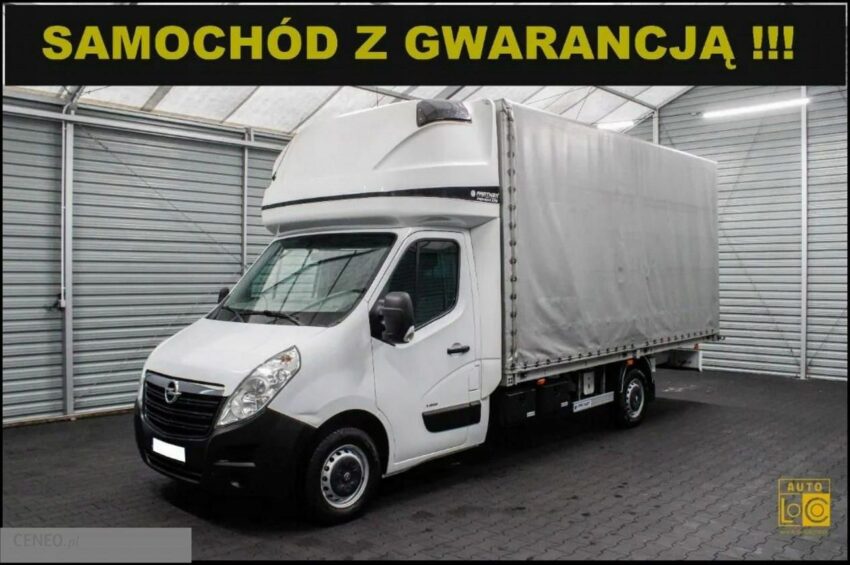 Opel Movano PLANDEKA+FIRANA + 10EP + 170 KM +
