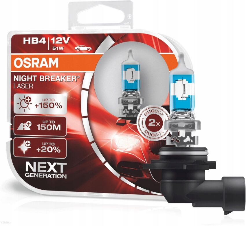 Osram 9006 Hb4 Night Breaker Laser Plus 150% Olsztyn