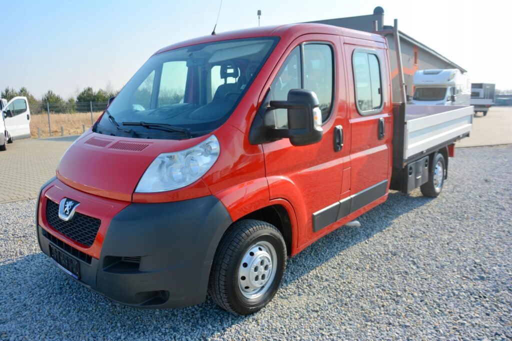 PEUGEOT BOXER 2,2HDI DOKA BRYGADÓWKA 3M PAKA KLIMA