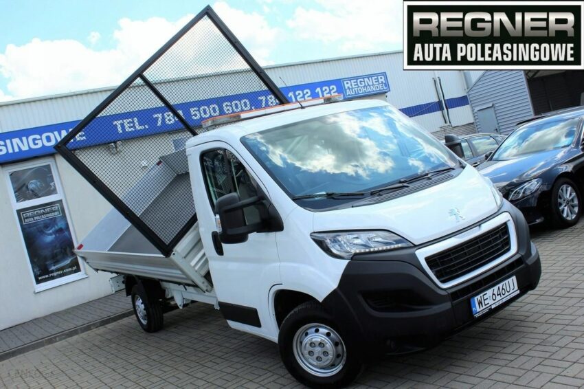 Peugeot Boxer Wywrotka SalonPL FV23% 1WŁ