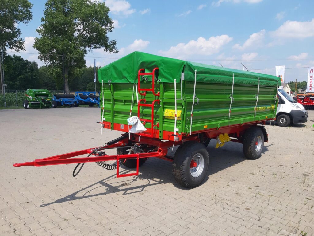 Przyczepa Rolnicza Dwuosiowa T653/2 6t T672 8t 10t