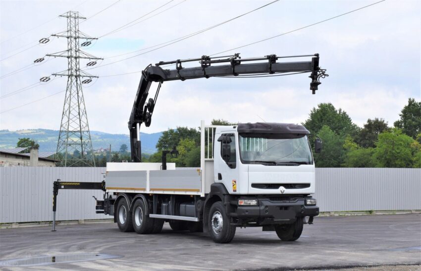 Renault Kerax 370 *HIAB 166D – 4HIDUO/PILOT * 6×4