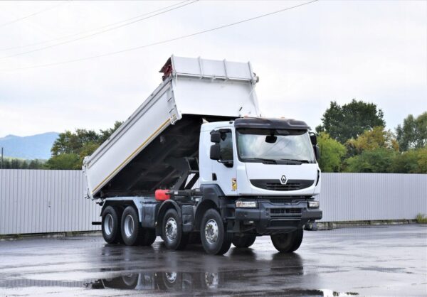 Renault KERAX 450 DXI WYWROTKA 5,90m+BORDMATIC/8×4