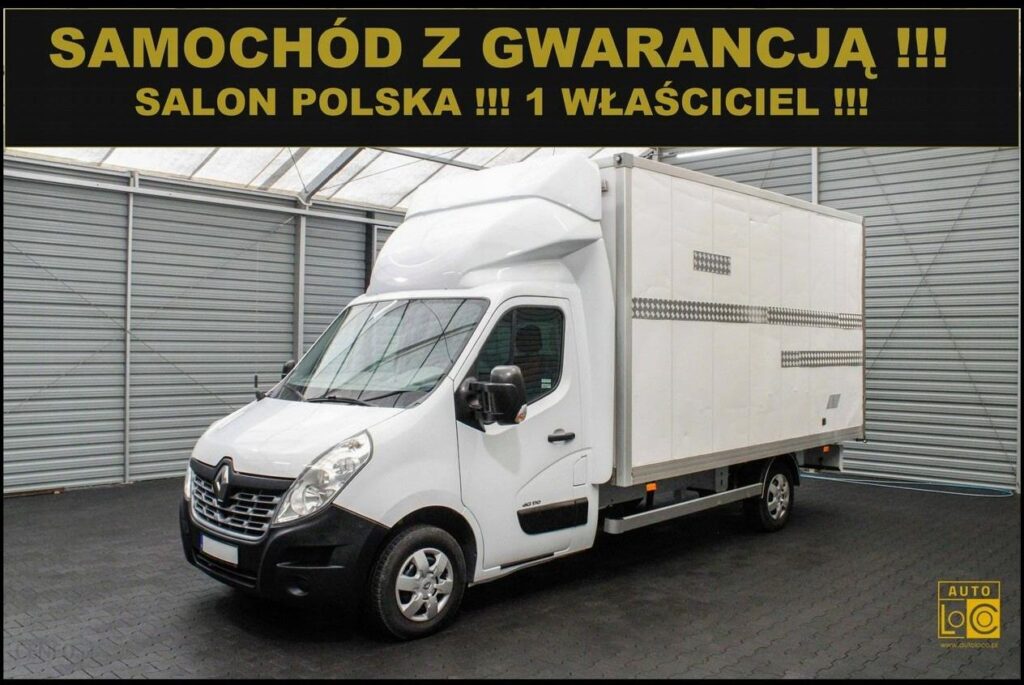 Renault Master KONTENER + Salon POLSKA + 1