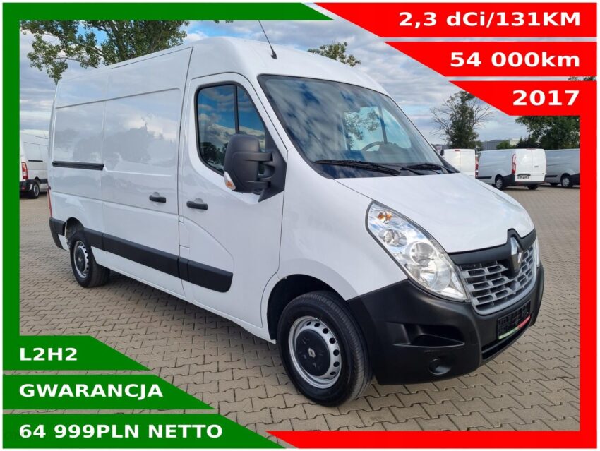RENAULT MASTER L2H2 KLIMATYZACJA TEMPOMAT CZUJNIKI