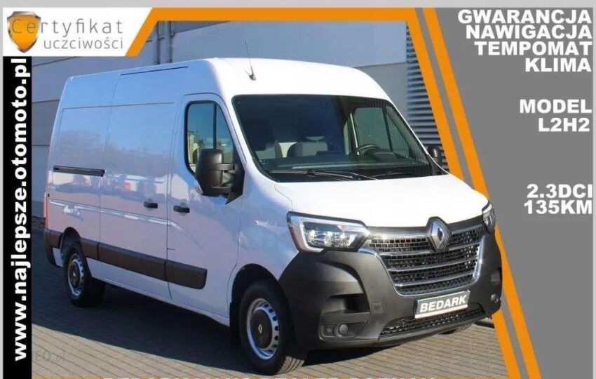 Renault Master L2H2, X 2019, gwarancja, nawiga…