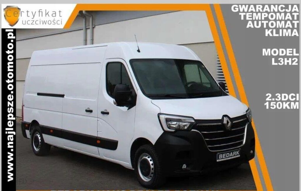 Renault Master L3H2, AUTOMAT, gwarancja, klima…
