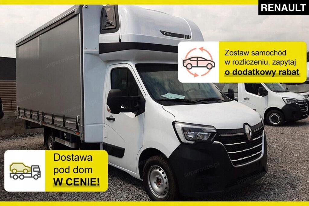 Renault Master L4 Zabudowa 12EP 2.3 165KM Plandeka
