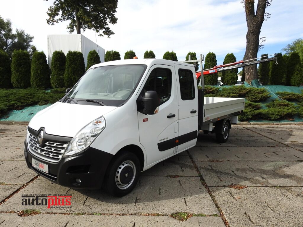 RENAULT MASTER SKRZYNIA DOKA 6 MIEJSC A/C HDS
