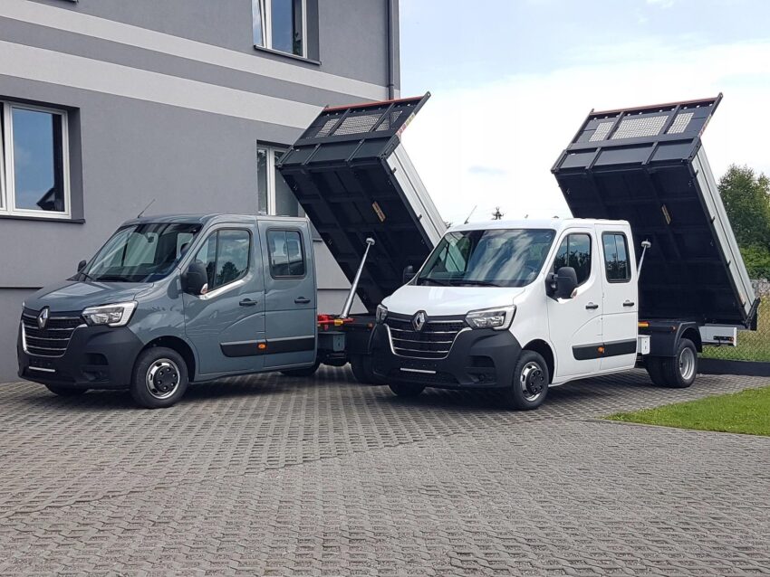 RENAULT MASTER WYWROTKA 6-OSÓB KIPER DOKA KLIMA