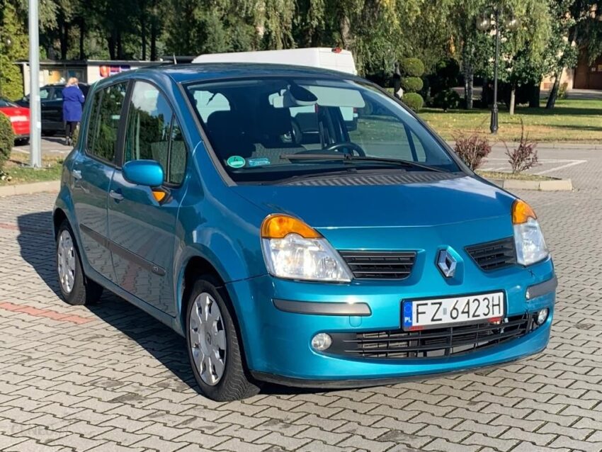 RENAULT MODUS 1,5 dci 86 km Zarejestrowany klima