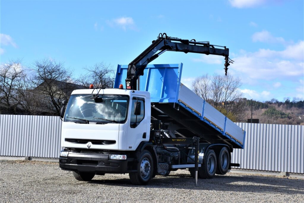 Renault Premium 270*WYWROTKA 6,30m*HIAB 122B-2 DUO