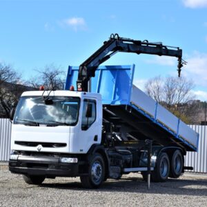 Renault Premium 270*WYWROTKA 6,30m*HIAB 122B-2 DUO