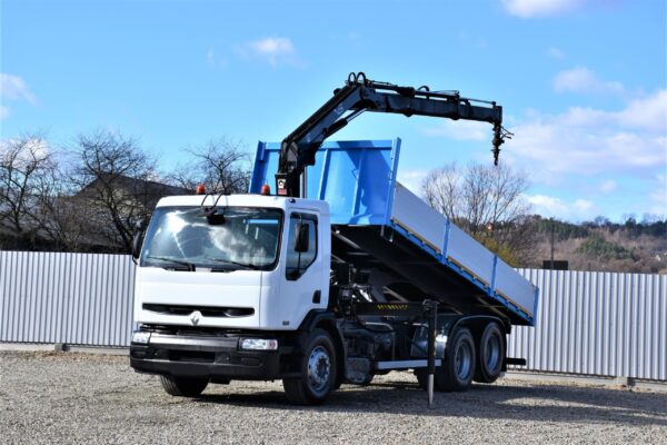 Renault Premium 270*WYWROTKA 6,30m*HIAB 122B-2 DUO
