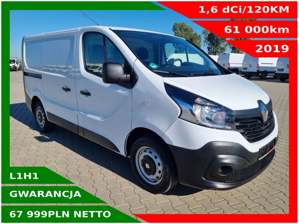RENAULT TRAFIC 1,6dCI/120KM KLIMA CZUJNIKI P+T