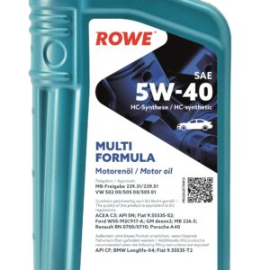 Rowe Hightec Multi Formula 5W40 1L