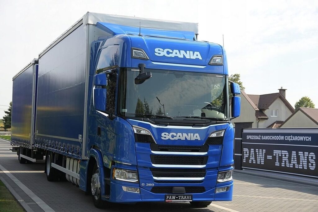 SCANIA G360_ZESTAW TANDEM _PRZEJAZDOWY_ JAK NOWY !