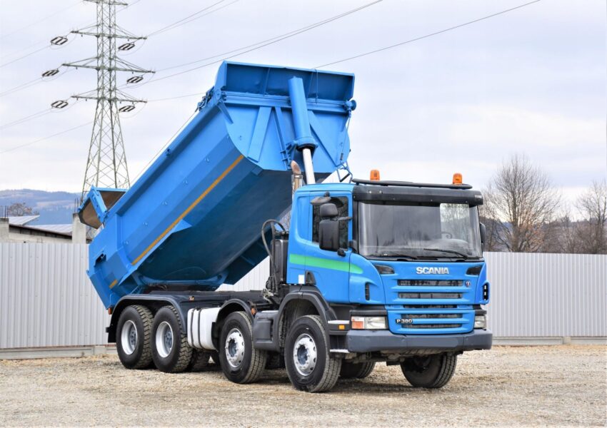 SCANIA P 380 * WYWROTKA / 8×4