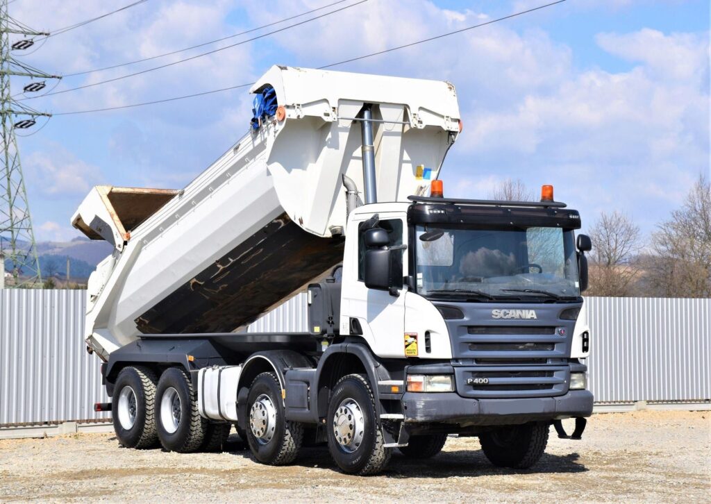 SCANIA P 400 * WYWROTKA / 8×4