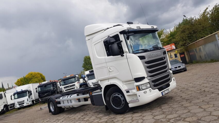 SCANIA R450 RAMA DO ZABUDOWY BDF EURO6 SPROWADZON