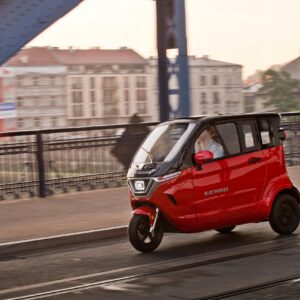 Skuter elektryczny zabudowany Pixi dwuosobowy