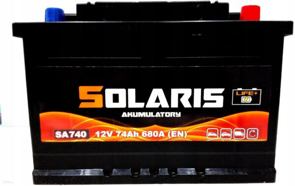 Solaris Akumulator 74Ah 680A Sa740