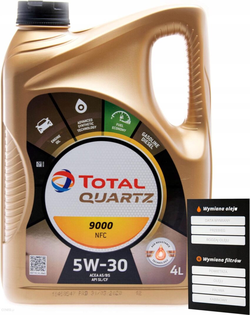 Total Quartz 9000 Future Nfc 5W30 4L