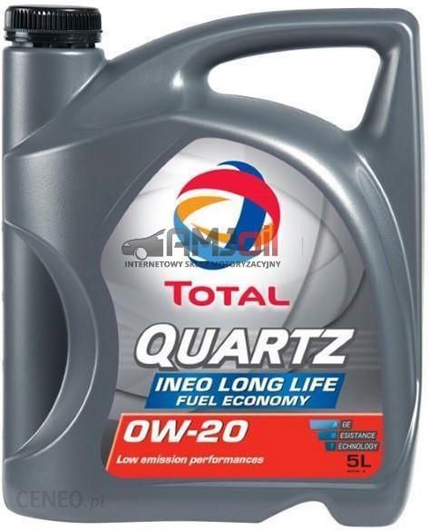 TOTAL QUARTZ INEO LONG LIFE FUEL ECONOMY C5 0W20 VW 508.00/509.00 TFSI olej silnikowy 5L