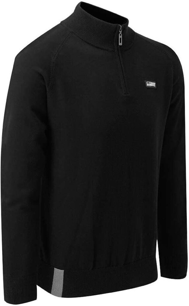 Toyota Gazoo Racing Bluza Męska Pullover Half Zip Czarna Toyota Gazoo 2019 14461104