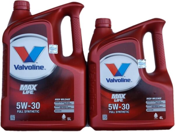 VALVOLINE MAXLIFE 5W30 MAX LIFE olej silnikowy 9L