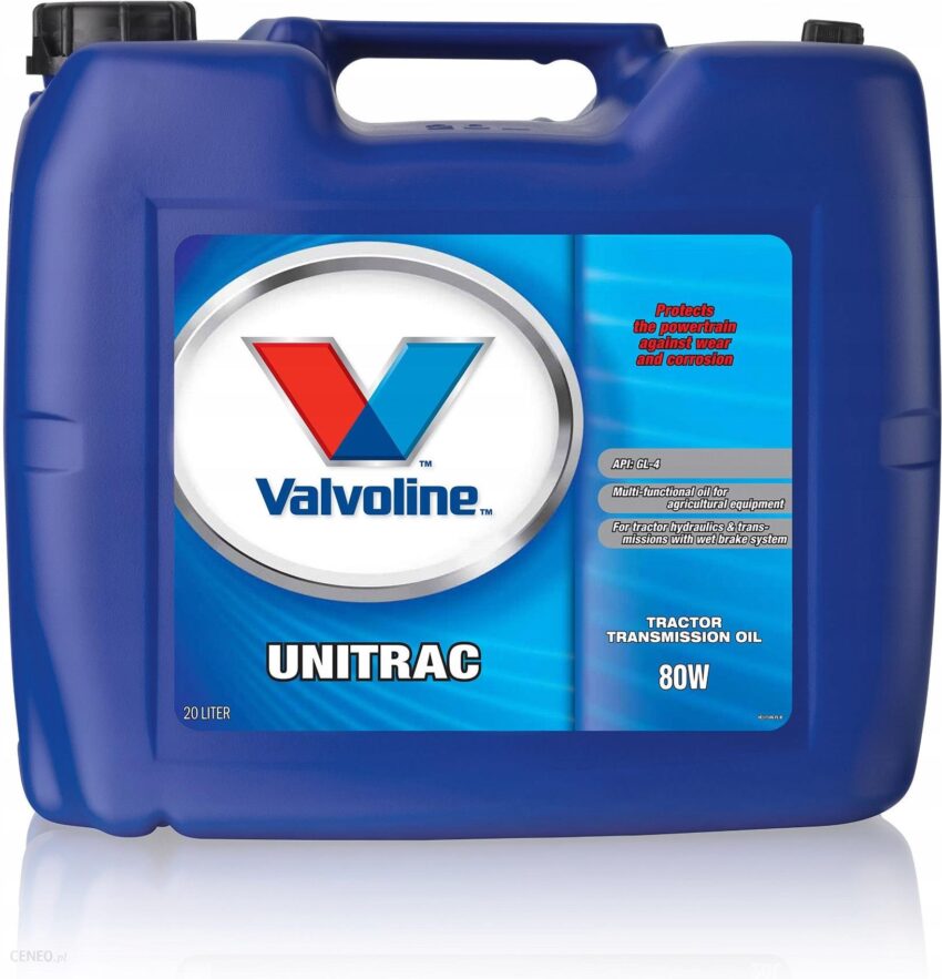 Valvoline Unitrac Utto 80W 20L Olej Przekładniowy