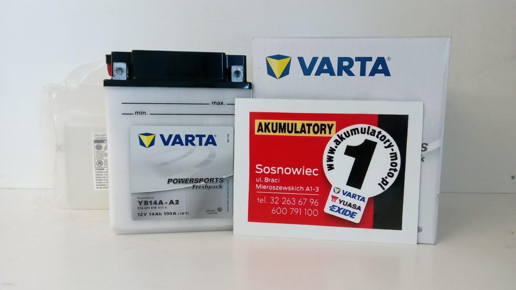 Varta Akumulator Motocyklowy Yb14A-A2