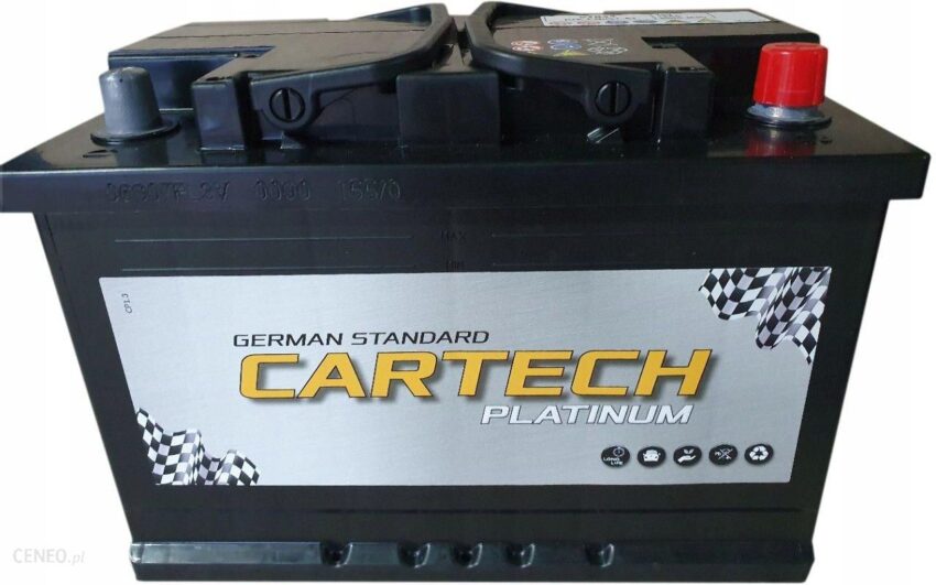 Varta Akumulator Rozruchowy Cartech Platinum 75Ah 740A Cp75