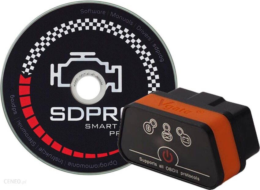 Vgate Sdprog + Interfejs Obd2 Elm327 Peugeot Citroen