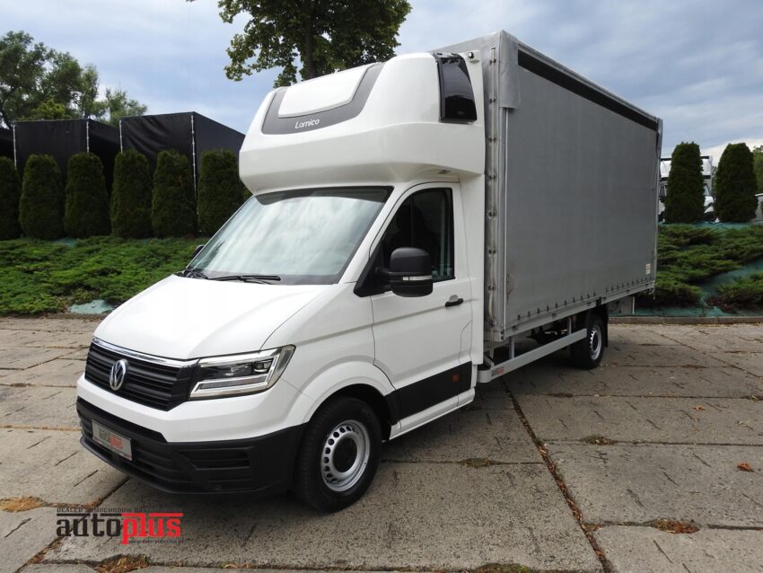 VOLKSWAGEN CRAFTER PLANDEKA 10 PALET A/C LEDY